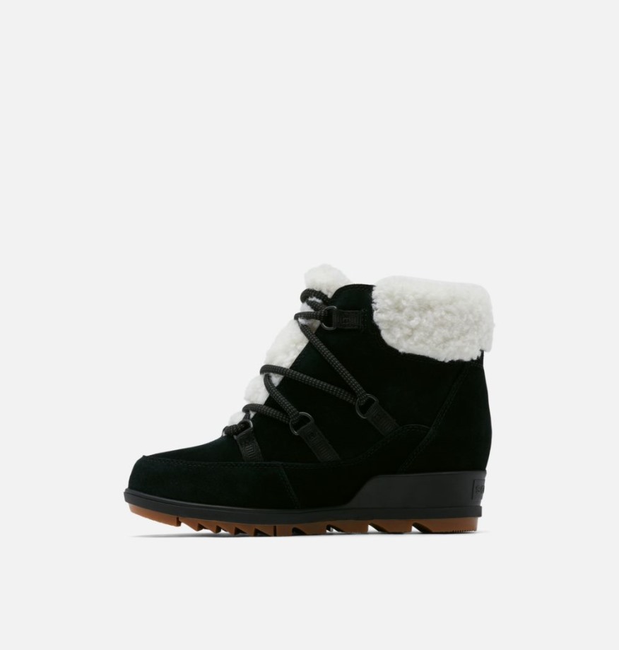 Sorel Belgique Black-jet Evie Cosy Lace Bootie Femme