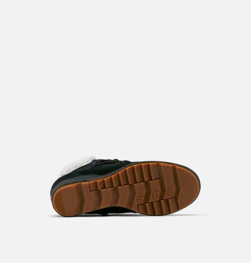 Sorel Belgique Black-jet Evie Cosy Lace Bootie Femme