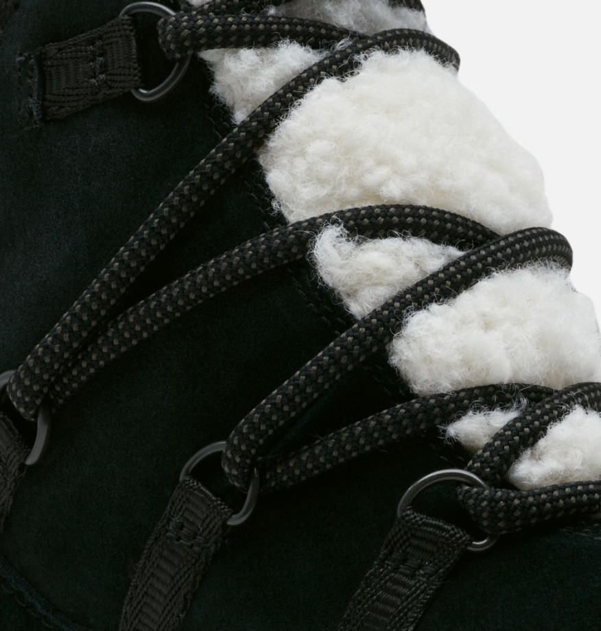 Sorel Belgique Black-jet Evie Cosy Lace Bootie Femme