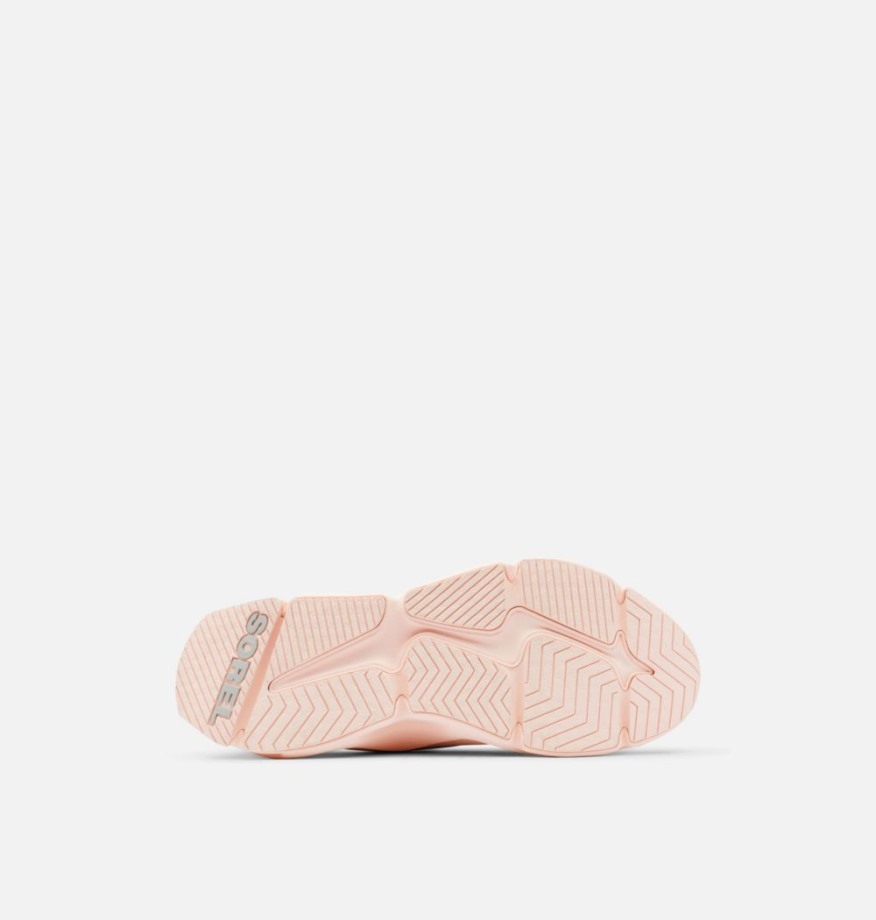 Sorel Belgique Baskets à Lacets Cinétiques Rnegd Pour Femmes Noir-laser Rouge