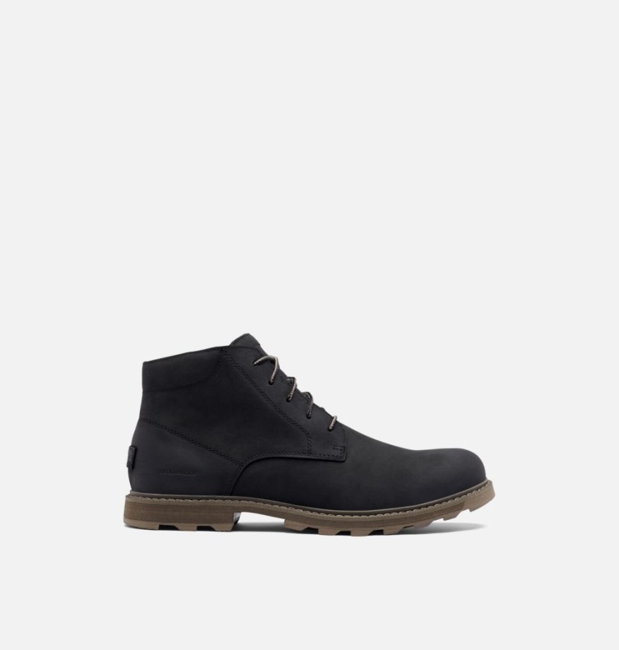 Sorel Belgique Madson Ii Chukka Chaussure Imperméable Homme Noir