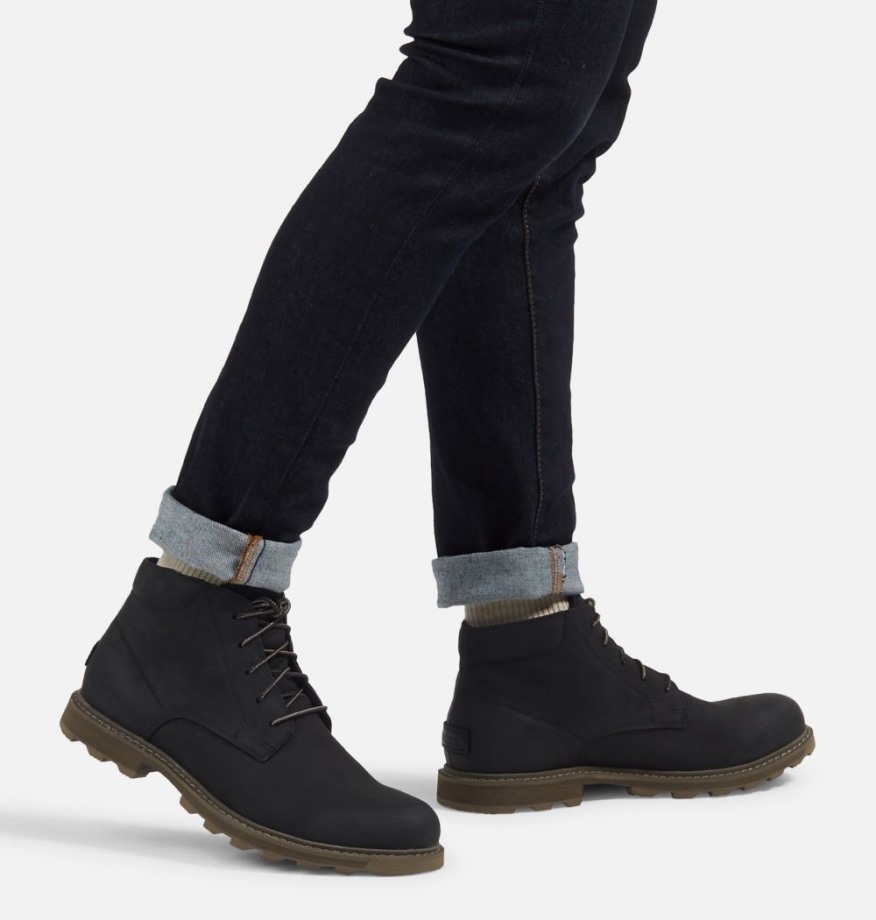 Sorel Belgique Madson Ii Chukka Chaussure Imperméable Homme Noir