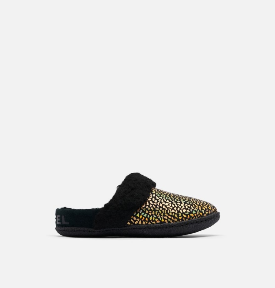 Sorel Belgique Jeunesse Nakiska Slide Ii Slipper Black-sea Salt