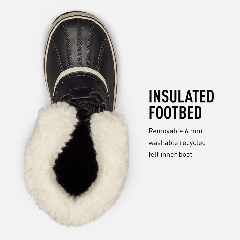 Sorel Belgique Black Stone Carnaval D'hiver Femme Sorel Bottes