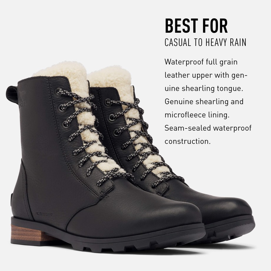 Sorel Belgique Baskets Femme Noir Blanc 1915601