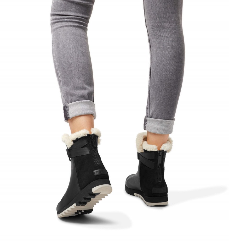 Sorel Belgique Noir Femmes Harlow Bootie Cosy