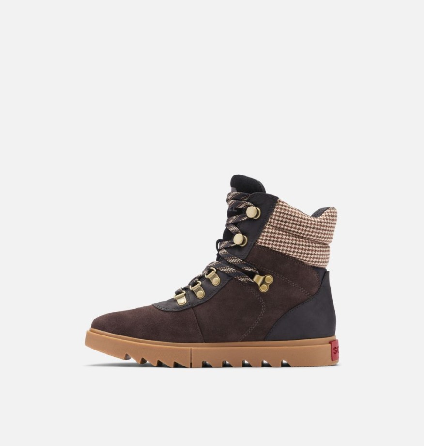 Sorel Belgique Bottes De Randonnée Joan Of Arctic Next Lite Pour Femmes Marron Noirci