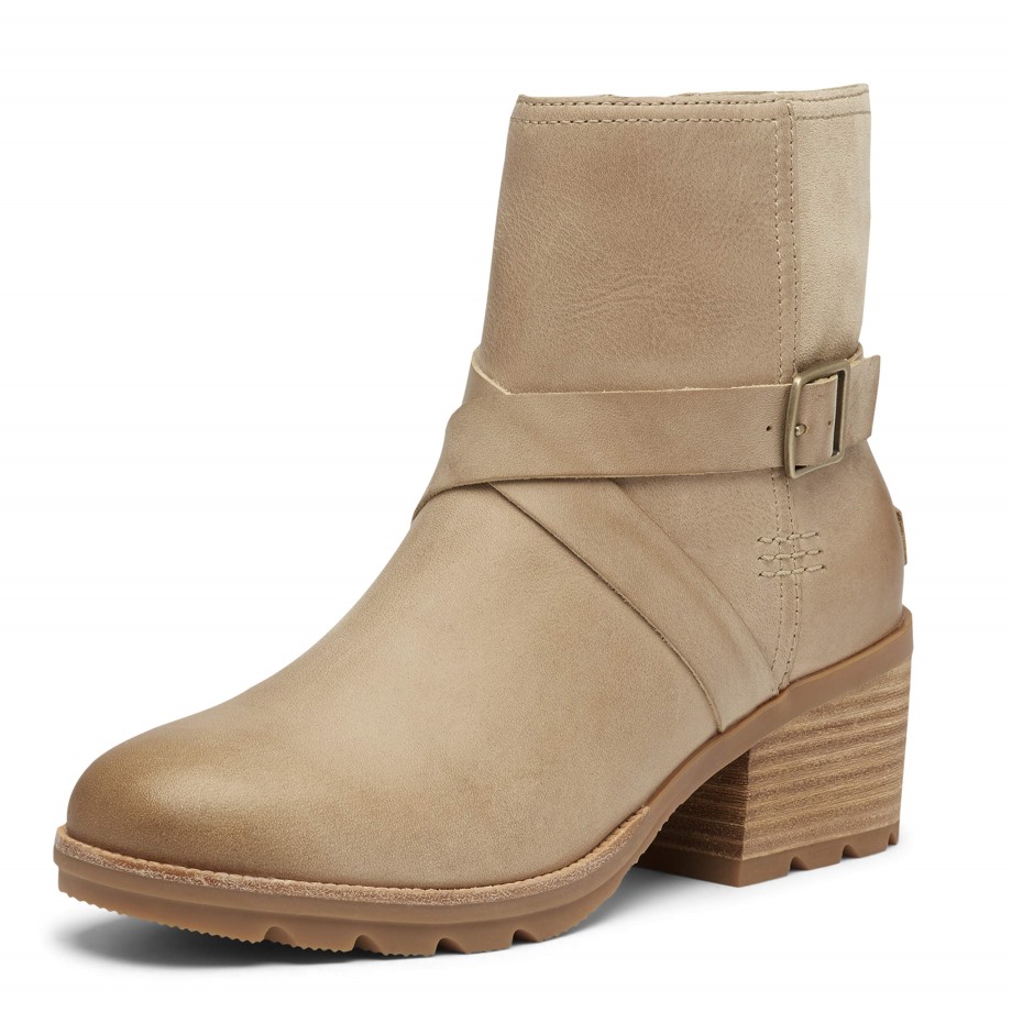 Cate Buckle Sandy Tan Sorel Belgique