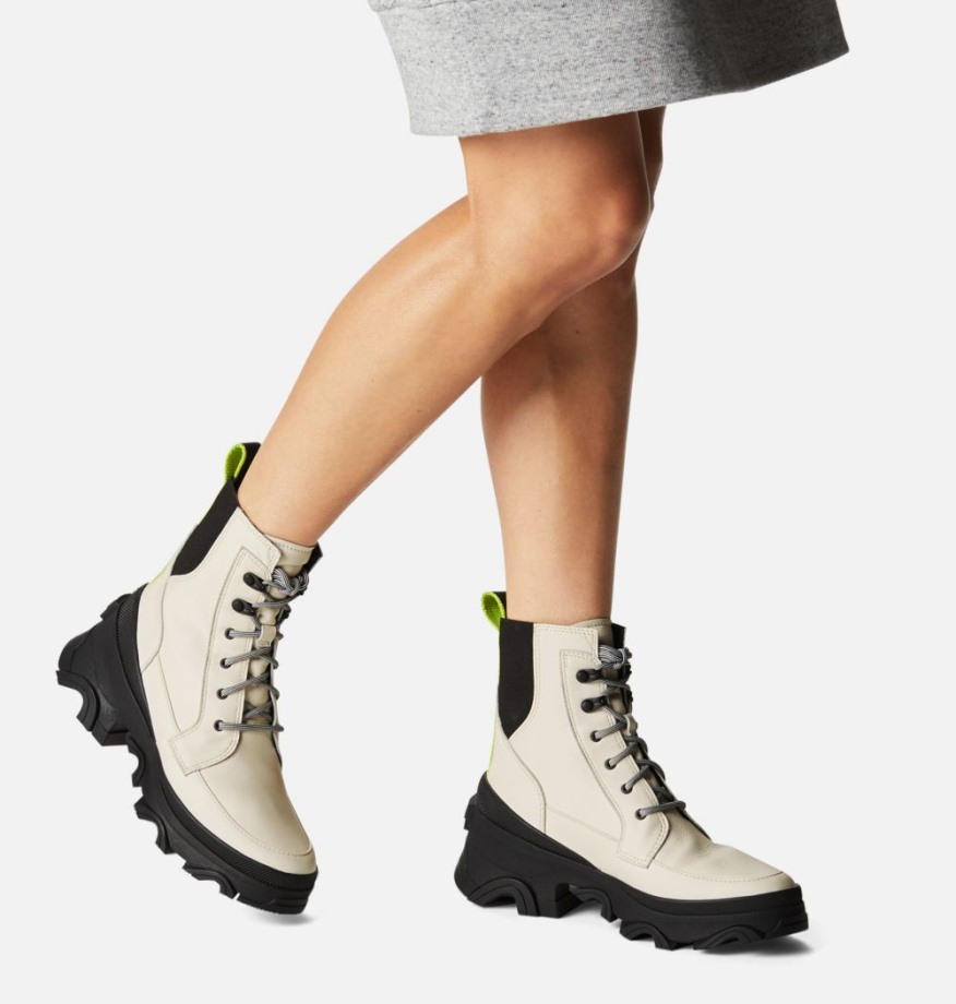 Sorel Belgique Craie-noir Lacets Brex Pour Femmes