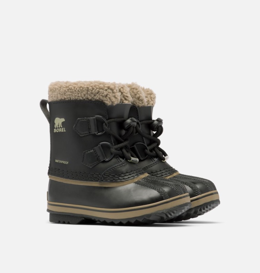 Botte Yoot Pac Tp Enfant Noir Sorel Belgique