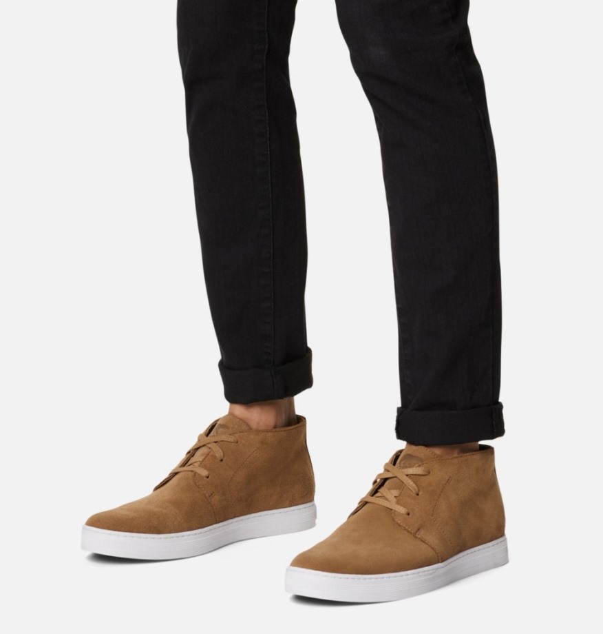 Sorel Belgique Baskets C-street Chukka Pour Hommes Delta-blanc