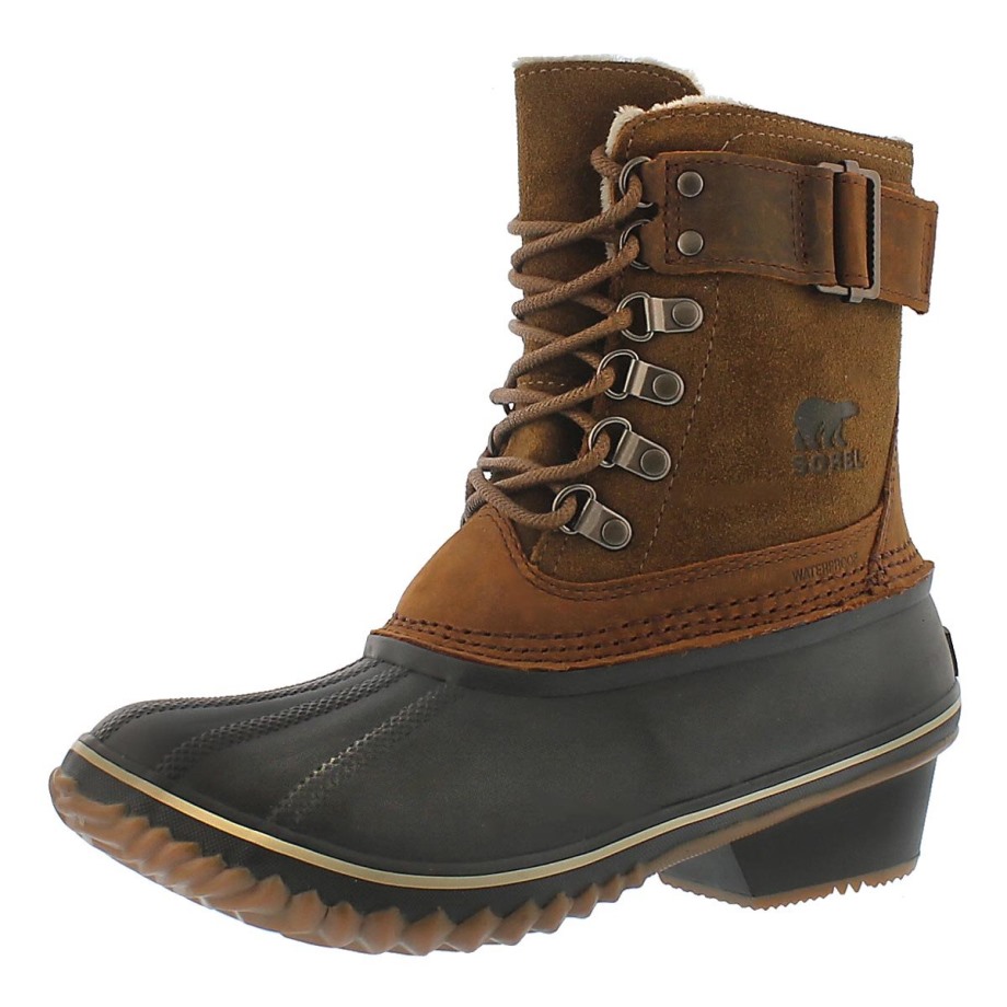 Sorel Belgique Wapiti Grizzly Bear Botte Mi-mollet Femme