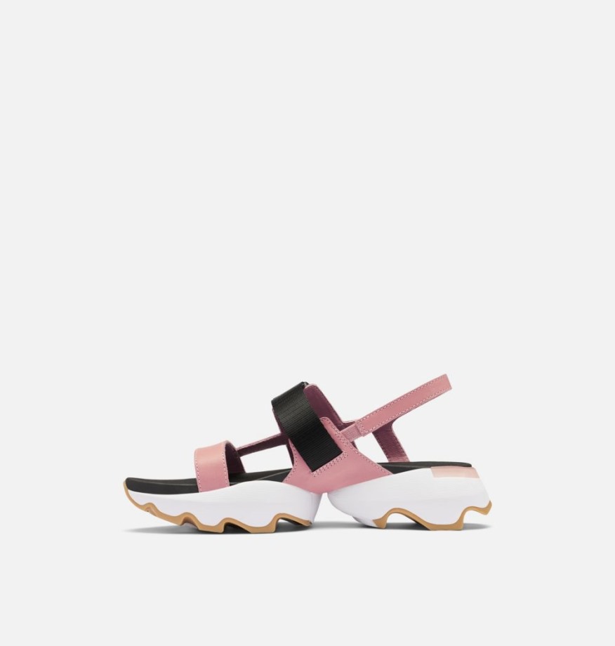 Gomme Rose-blanc Sorel Belgique Sandale Kinetic Impact Sling Pour Femme