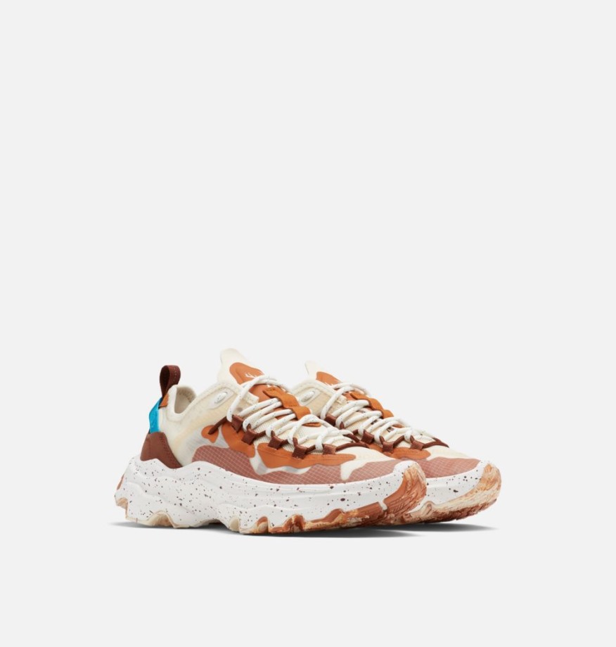 Sorel Belgium Light Bisque-Cannelle Alfred Kinetic Breakthru Tech Lace Sneaker Pour Femme