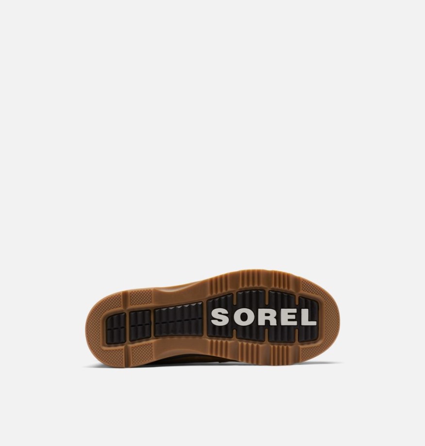 Elk-blackened Brown Sorel Belgique Ankeny Ii Mid Botte Imperméable Pour Homme