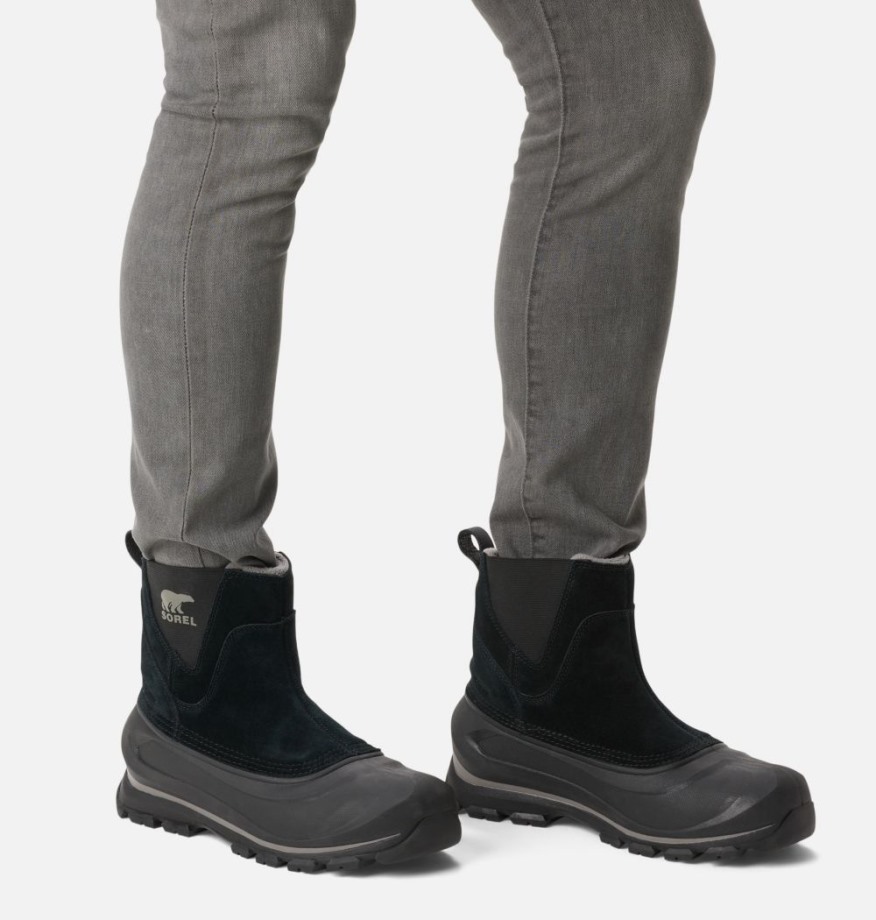 Black-quarry Sorel Belgique Botte Buxton Pour Homme