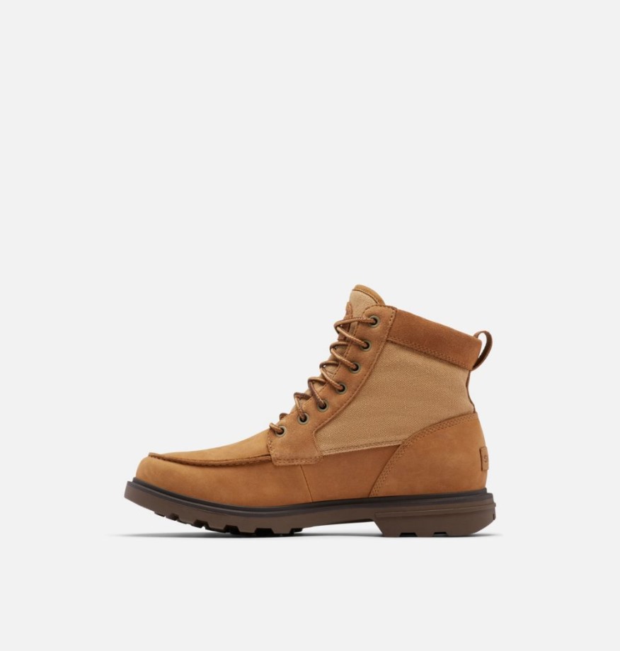 Camel Brown-umber Sorel Belgique Botte Carson Moc Homme