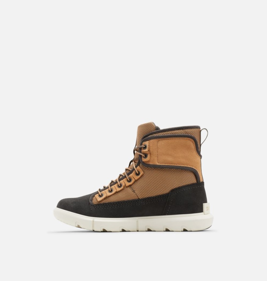 Tawny Buff-jet Sorel Belgique Men's Explorer Mission Trainer