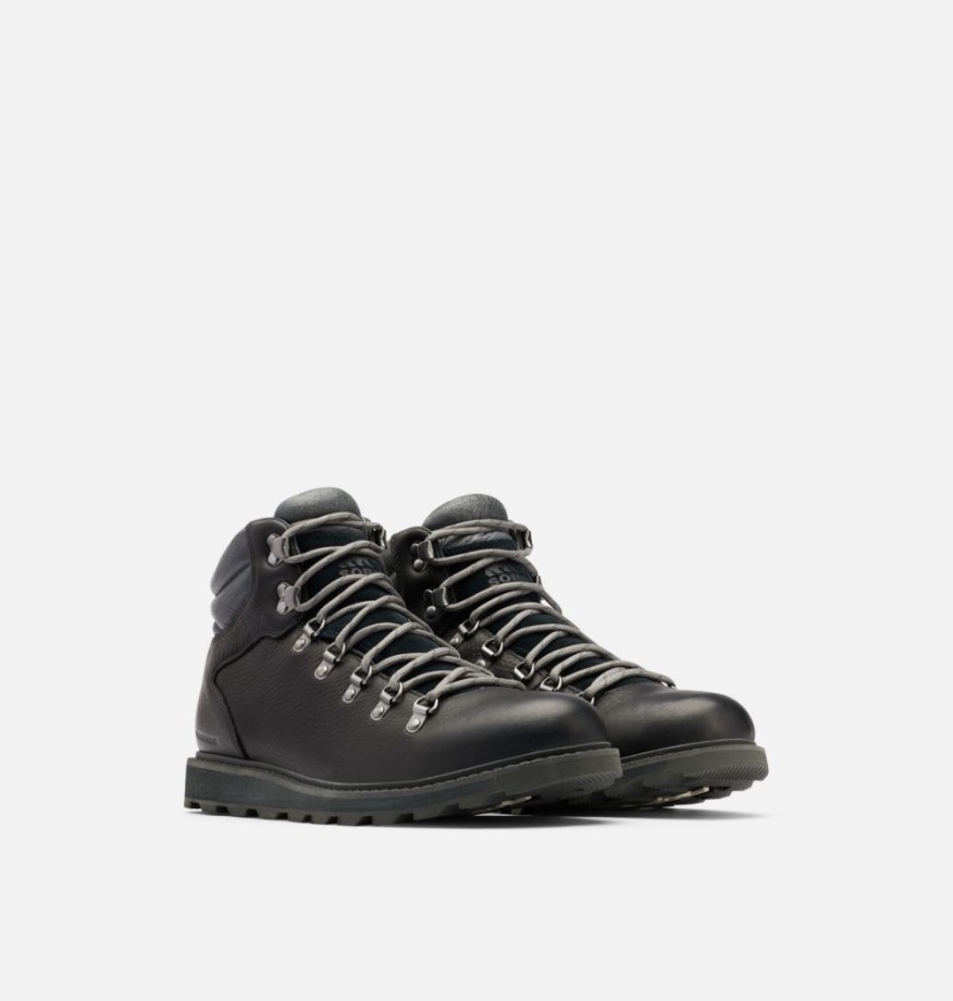 Sorel Belgique Madson Ii Randonneur Imperméable Pour Homme Noir