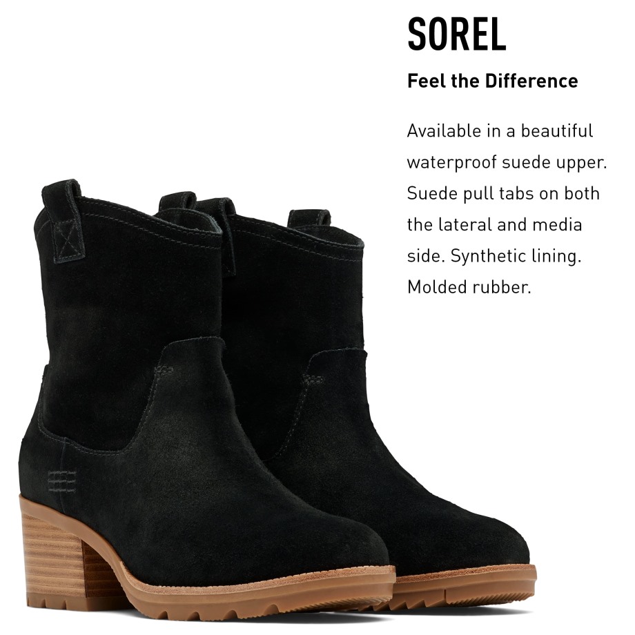 Sorel Belgique Omega Taupe-ash Brown Cate Pull On Boot Pour Femme