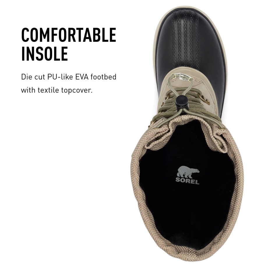 Sorel Belgique Omega Taupe-light Clay Bottes Hautes Slimpack Iii Pour Femmes