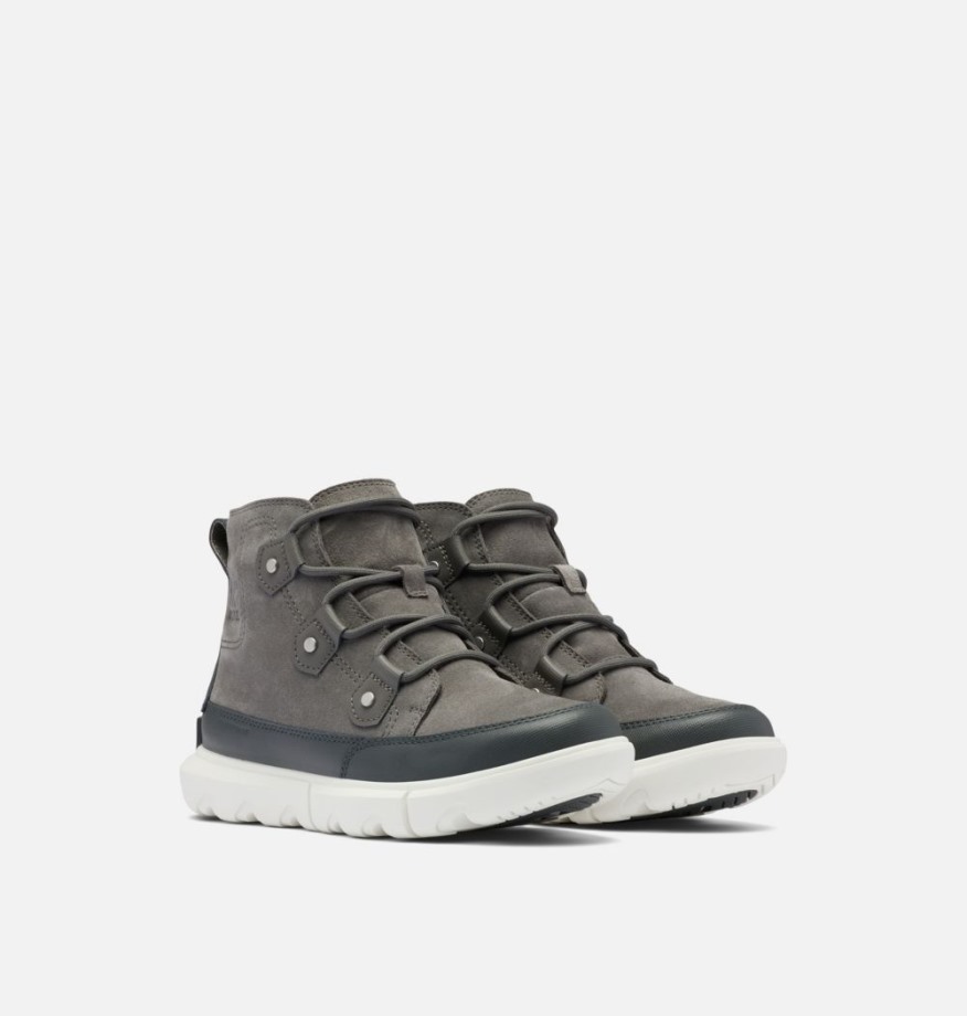 Sorel Belgique Quarry-sea Salt Explorer Ii Joan Short Femme