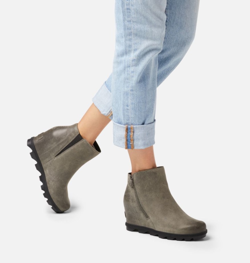 Sorel Belgique Quarry Joan Of Arctic Wedge Ii Zip Bootie Femme