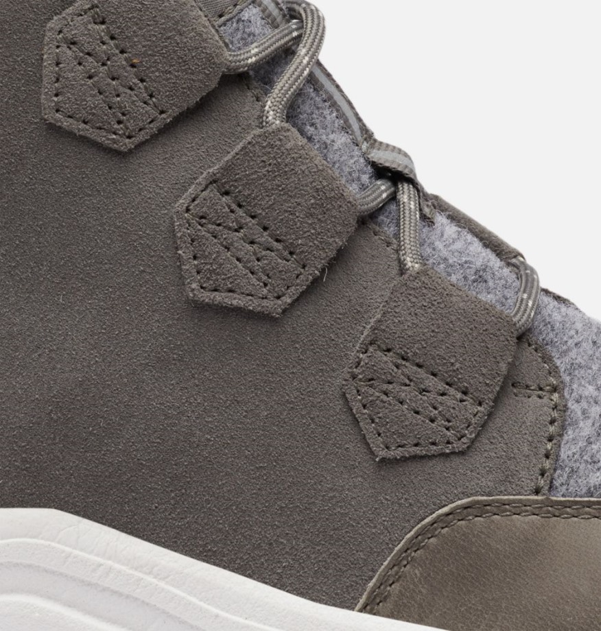 Sorel Belgique Quarry-sea Salt Botte De Baskets Kinetic Breakthru Caribou Pour Femme