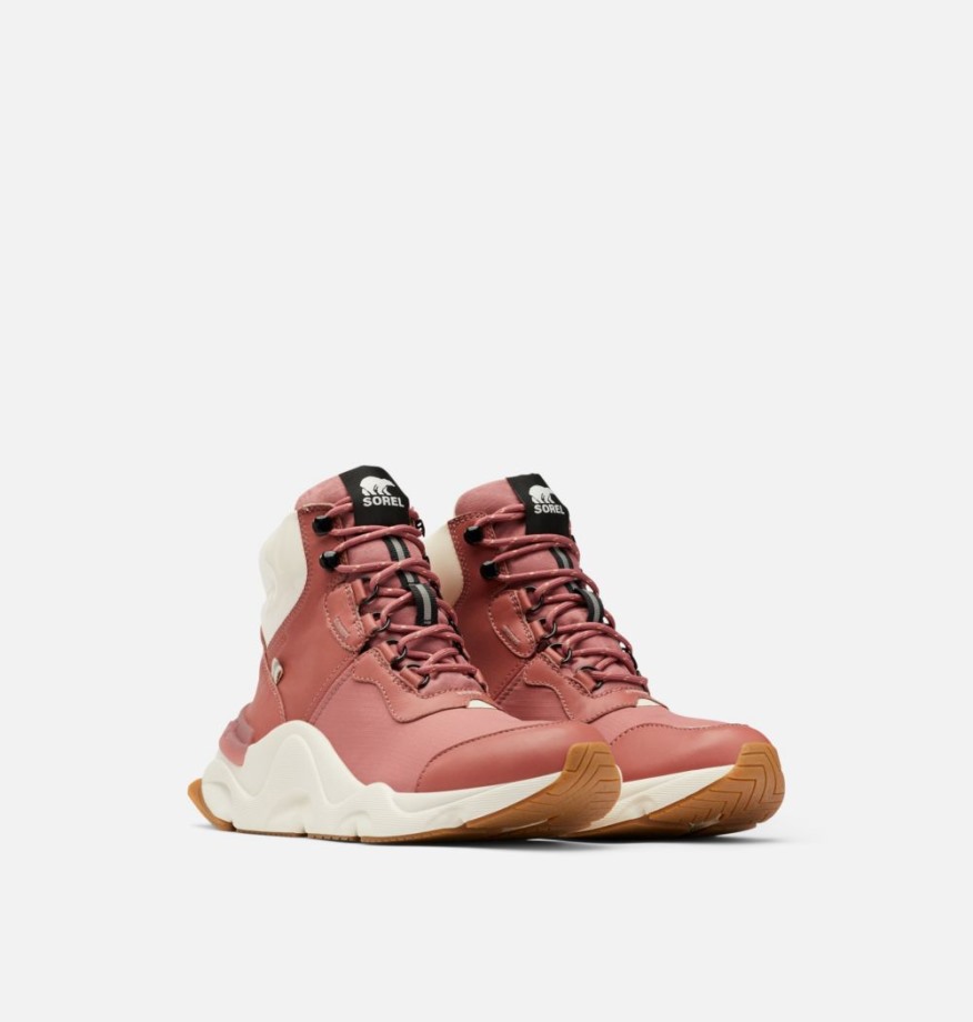 Sorel Belgique Sandy Clay-naturel Bottes Cinétiques Rnegd Conquest Lux Pour Femmes