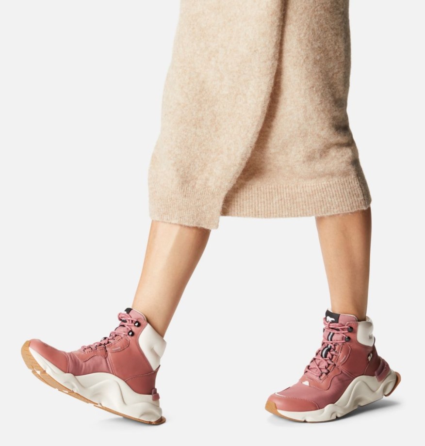 Sorel Belgique Sandy Clay-naturel Bottes Cinétiques Rnegd Conquest Lux Pour Femmes