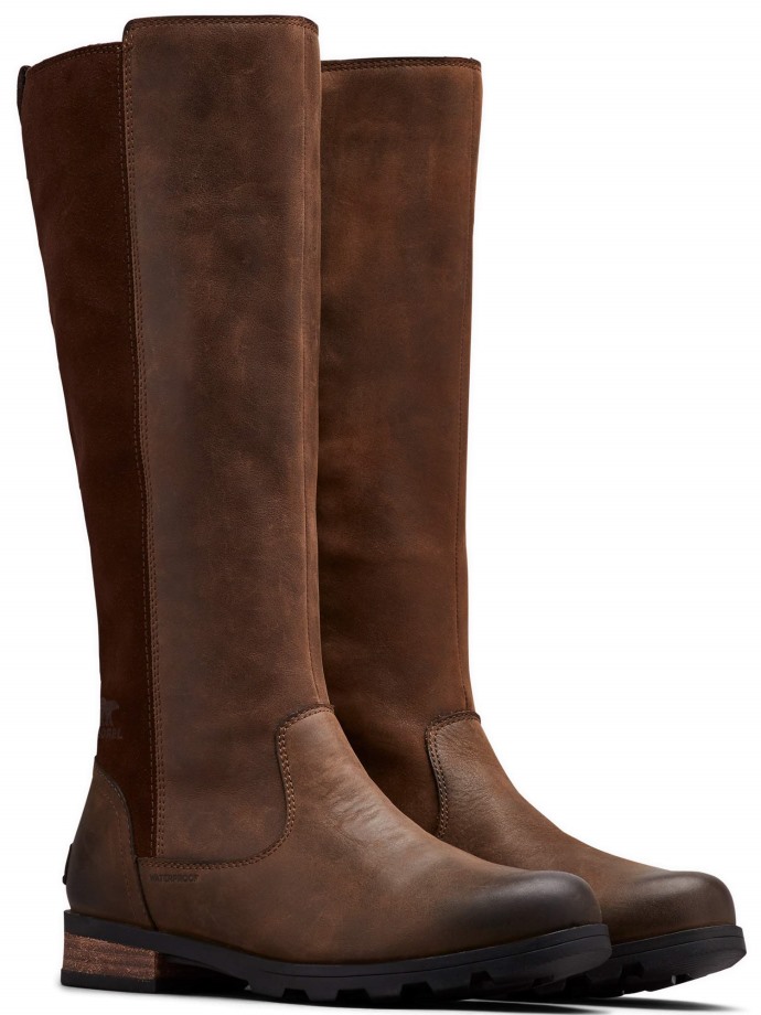 Sorel Belgique Emelie Bottes D'équitation Hautes Imperméables Pour Femmes