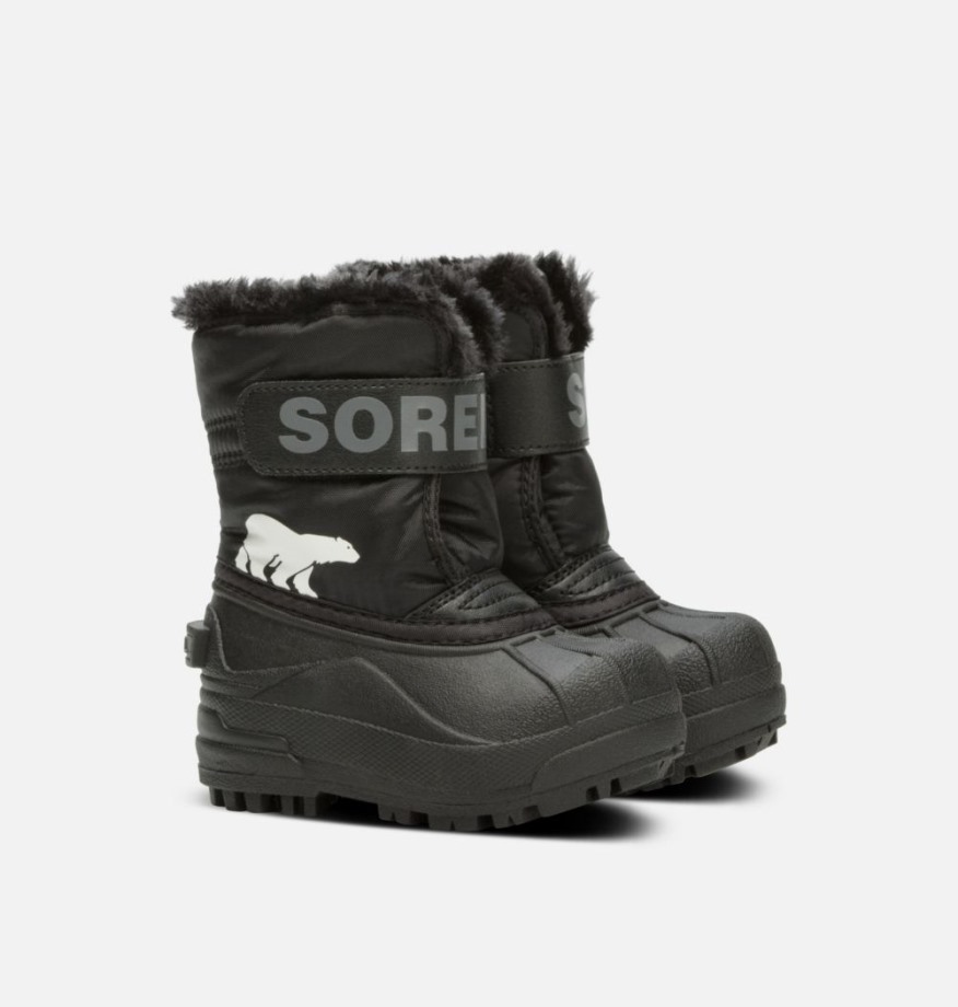 Bambin Snow Commander Boot Noir-anthracite Sorel Belgique