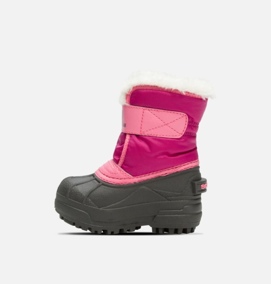 Sorel Belgique Tropic Pink-deep Blush Tout-petit Snow Commander Boot