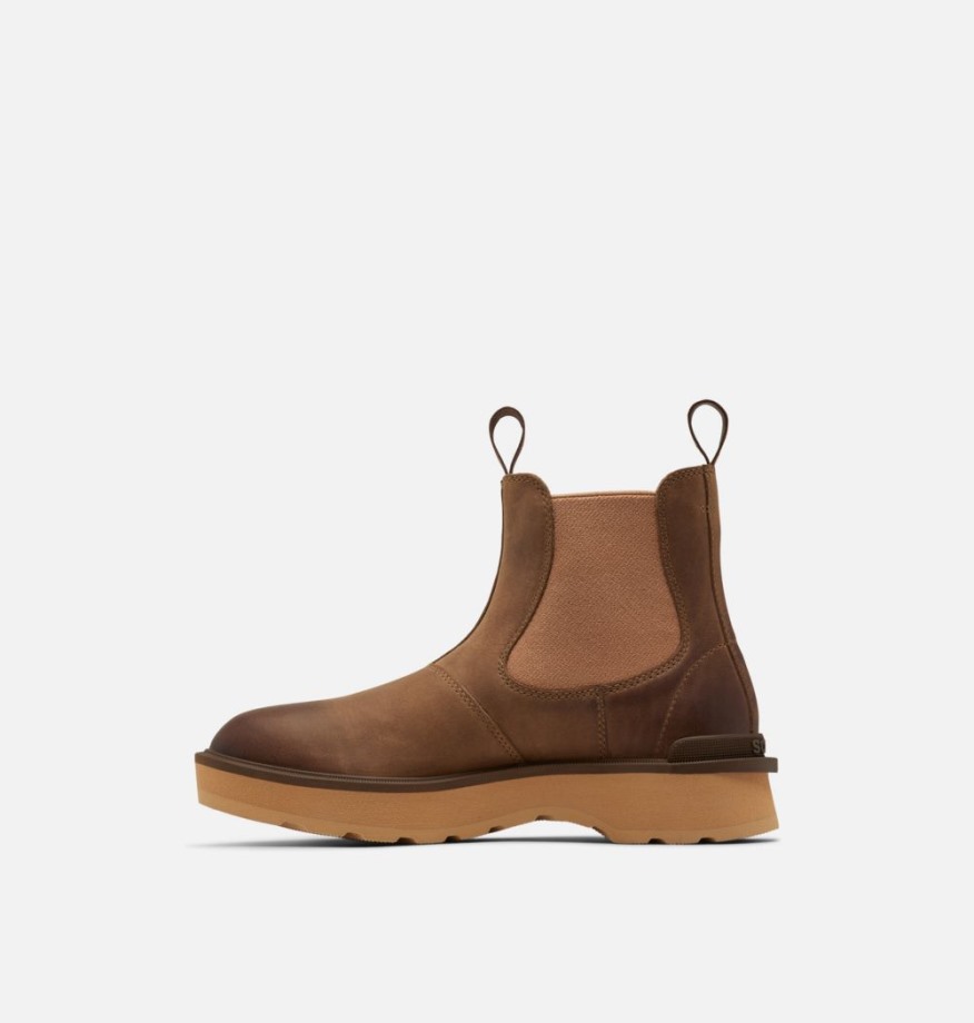 Sorel Belgique Hi-Line Chelsea Bootie Femme Umber-Tawny Buff