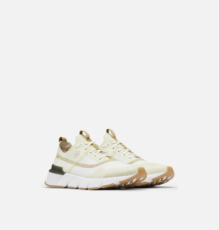 Sorel Belgique Baskets Kinetic Rush Ripstop Pour Hommes Blanc-craie