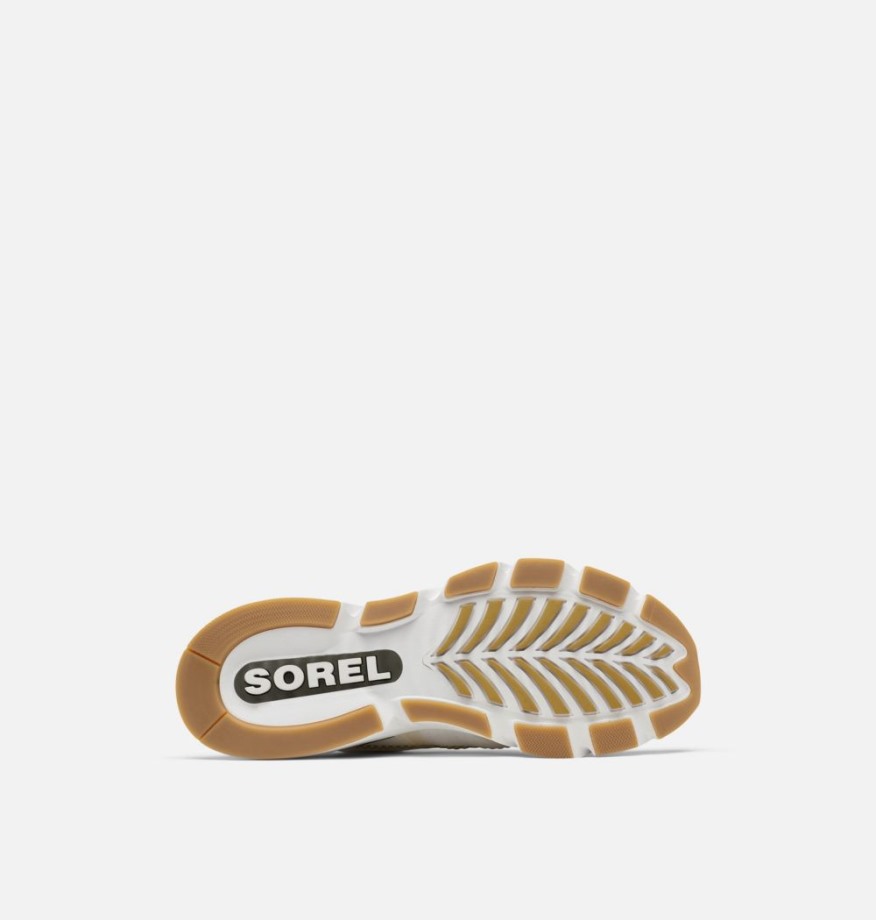 Sorel Belgique Baskets Kinetic Rush Ripstop Pour Hommes Blanc-craie
