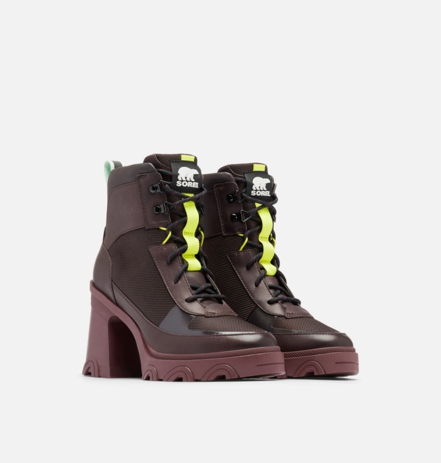 Bottines En Dentelle à Talon Brex Pour Femmes New Cinder-sea Sprite Sorel Belgique