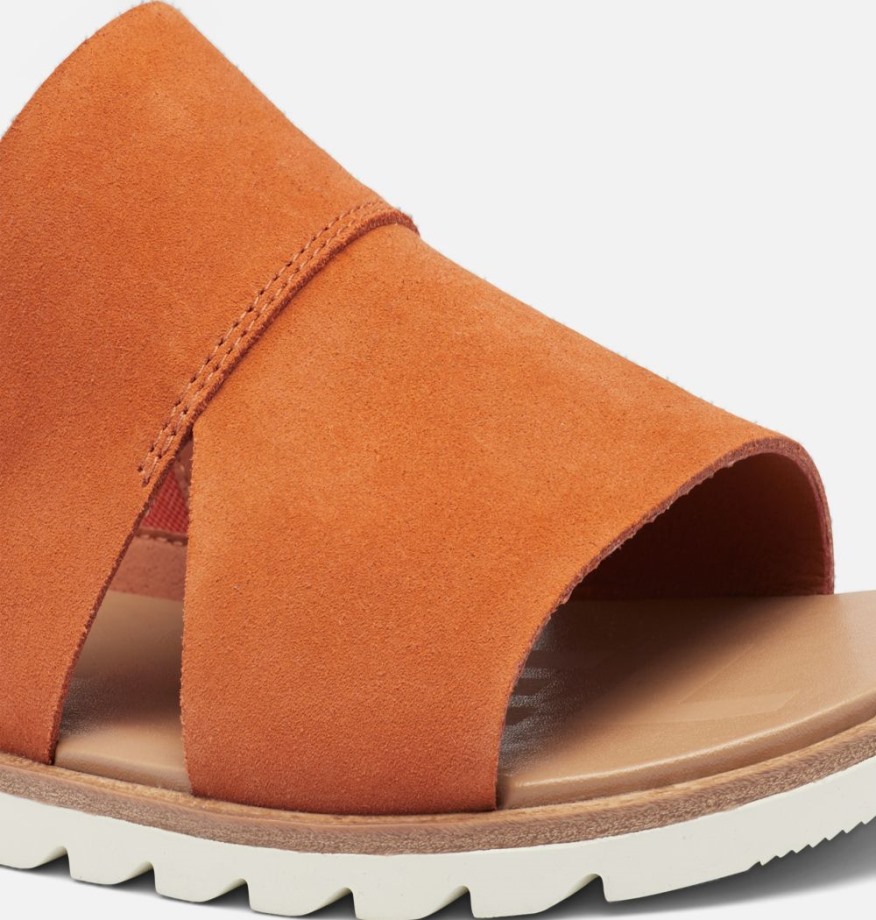 Sorel Belgique Desert Sun-chalk Sandale à Bride Arrière Ella Ii Pour Femmes