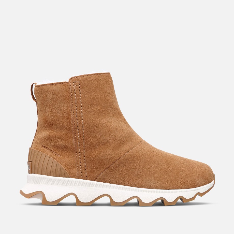 Emelie II Chelsea Bootie Femme Tawny Buff-Gum 10 Sorel Belgique