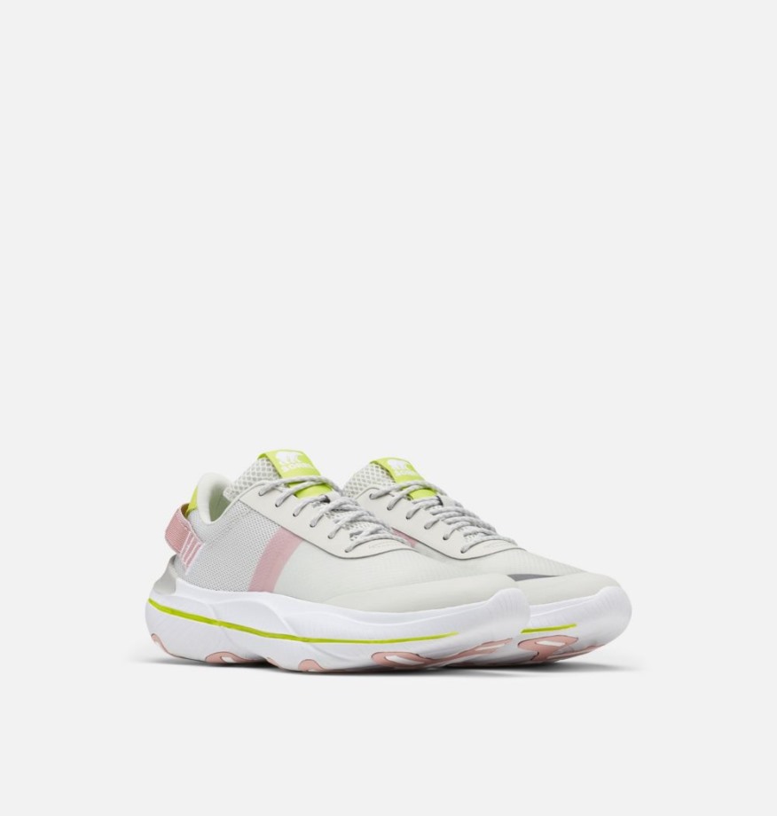 Explorateur Blitz Loisirs Dentelle Baskets Femme Pierre De Lune-blanc Sorel Belgique