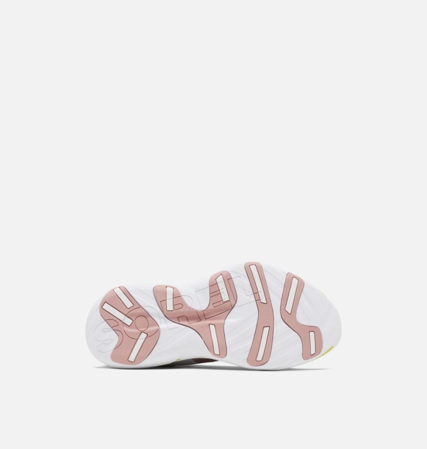 Explorateur Blitz Loisirs Dentelle Baskets Femme Pierre De Lune-blanc Sorel Belgique