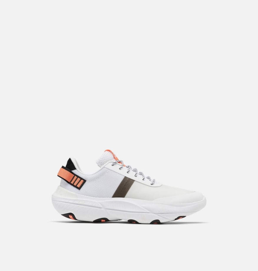 Sorel Belgique Baskets En Dentelle Explorer Blitz Pour Femmes Blanc-noir