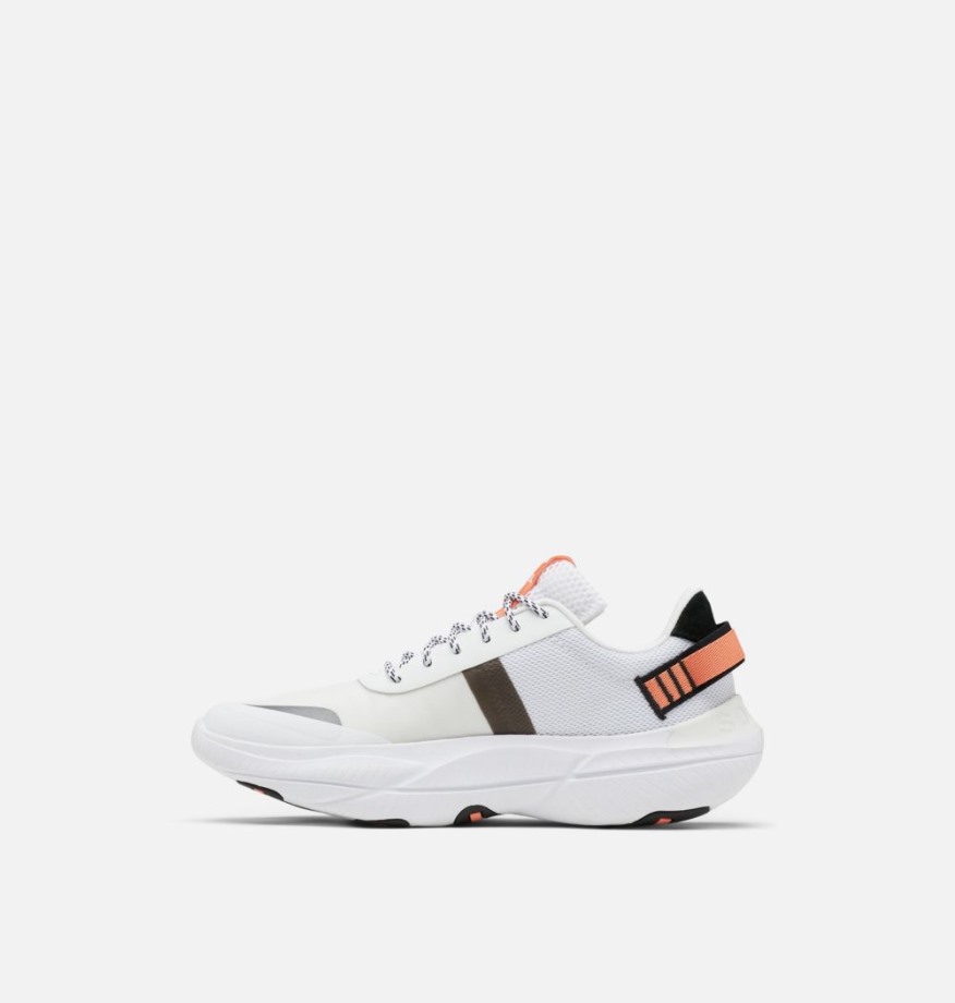 Sorel Belgique Baskets En Dentelle Explorer Blitz Pour Femmes Blanc-noir