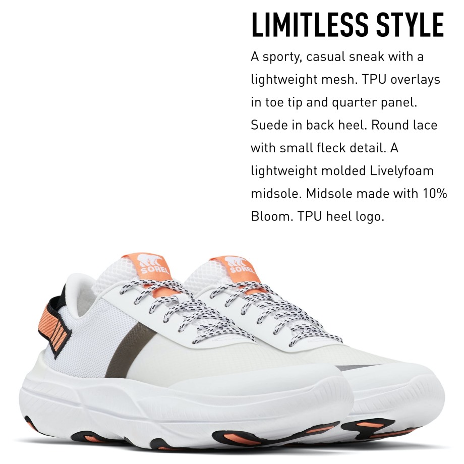 Sorel Belgique Explorer Blitzleisure Chaussures à Lacets Pour Femmes