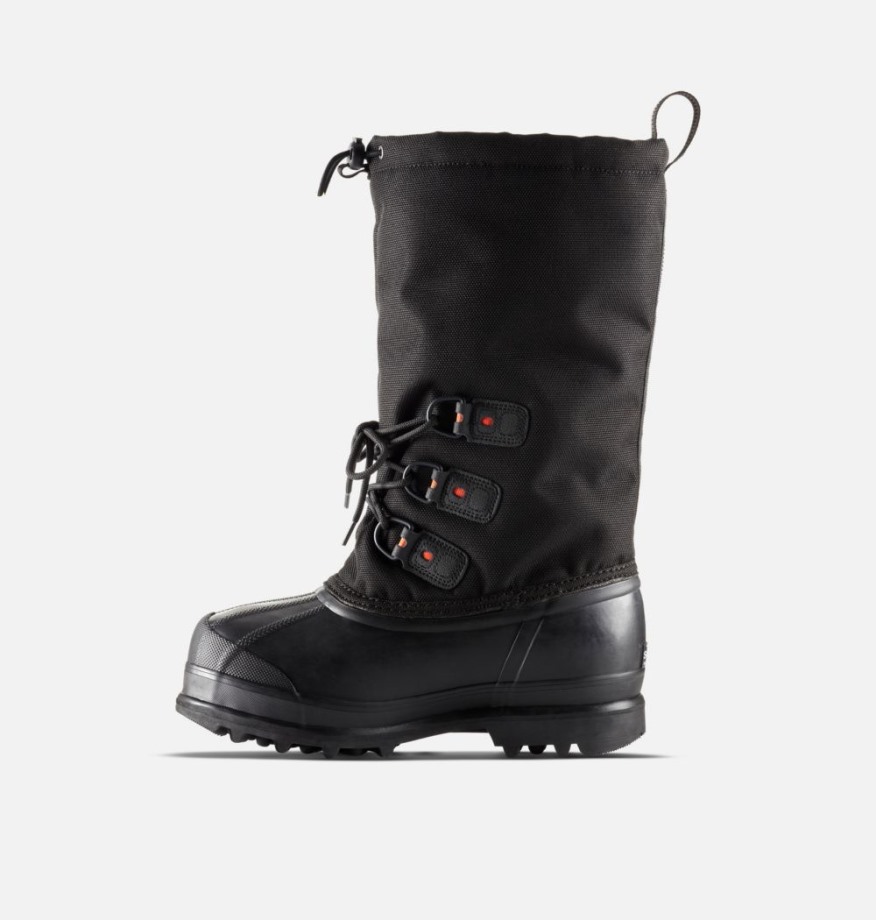 Noir-rouge Quartz Sorel Belgique Botte Glacier Xt Femme