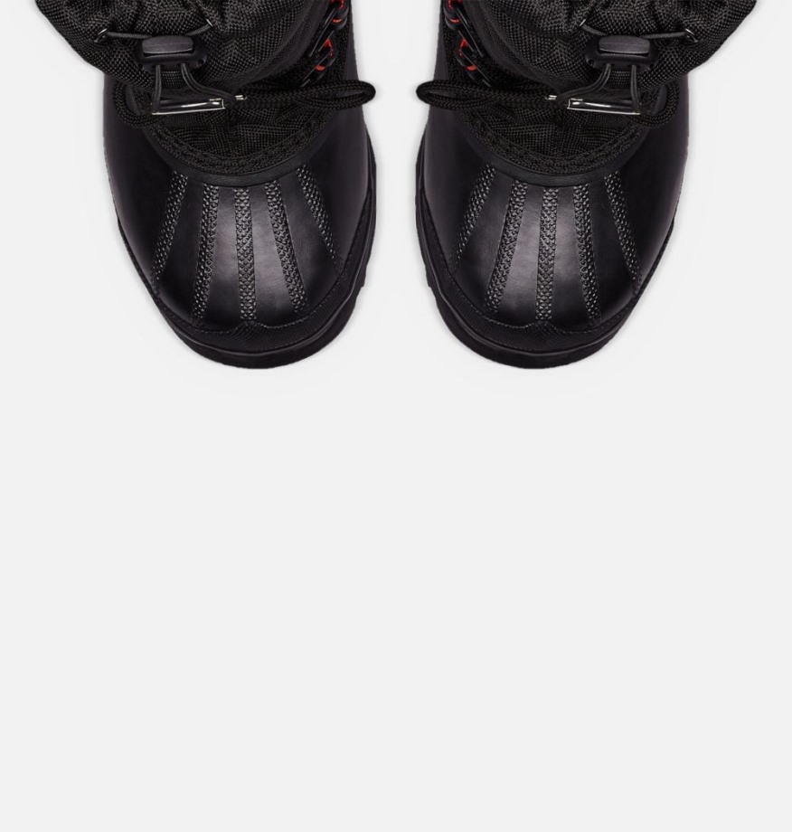 Noir-rouge Quartz Sorel Belgique Botte Glacier Xt Femme