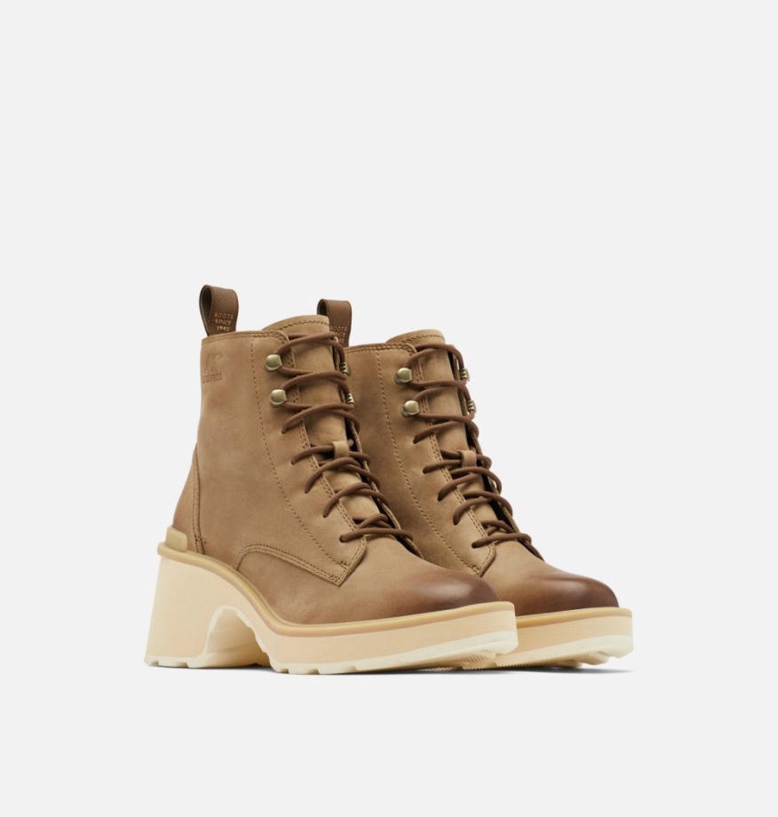 Bottines à Lacets Pour Femmes à Talon Hi-line Ombre-céramique Sorel Belgique