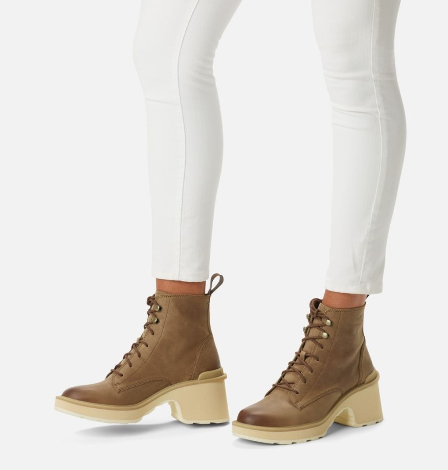 Bottines à Lacets Pour Femmes à Talon Hi-line Ombre-céramique Sorel Belgique