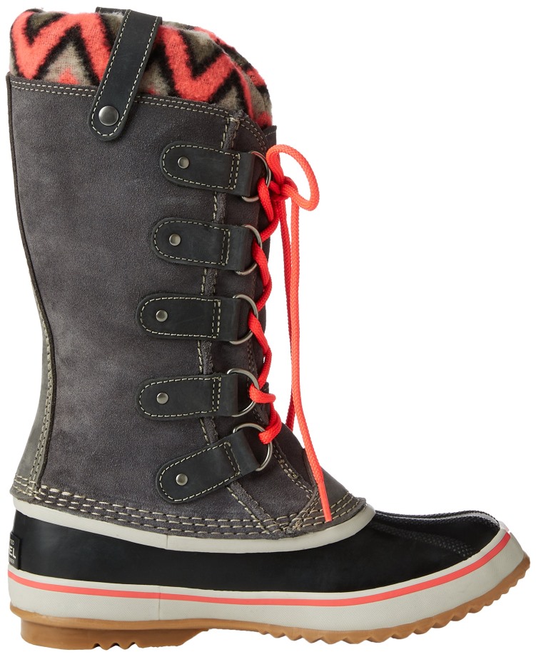 Bottes De Neige Femme Joan Of Arctic Knit Ii Gris Grau Schiste Sorel Belgique