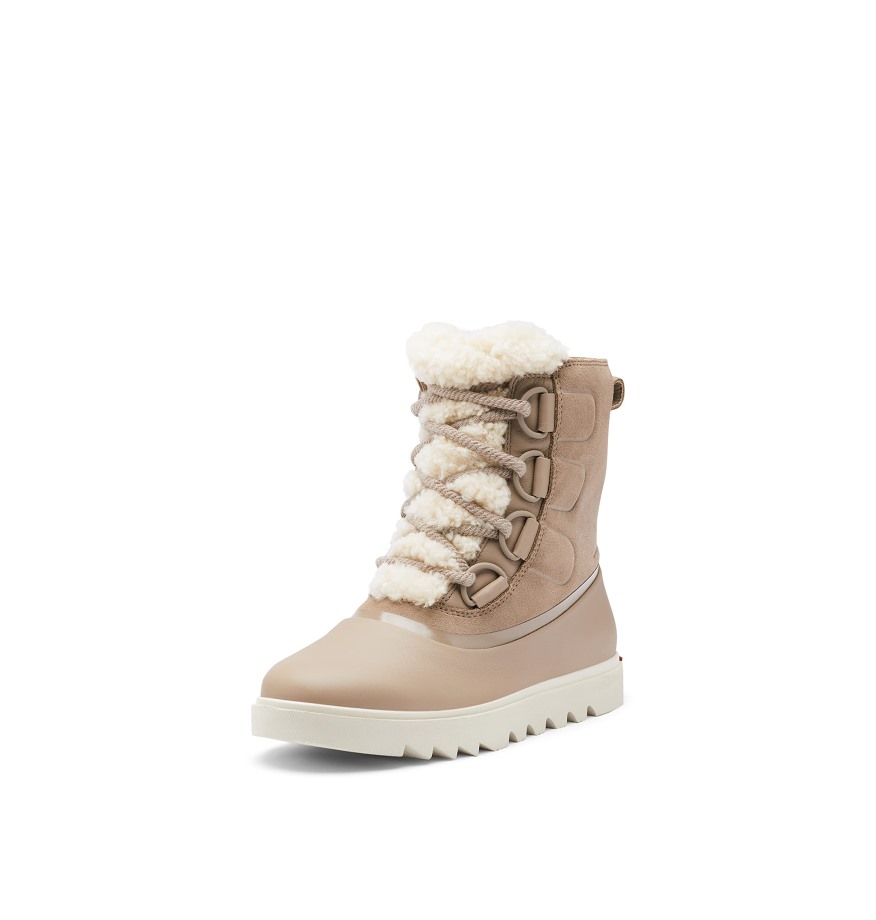 Bottes Femme Joan Of Arctic Next Lite Imperméable Temps Froid Omega Taupe Fauve Sorel Belgique